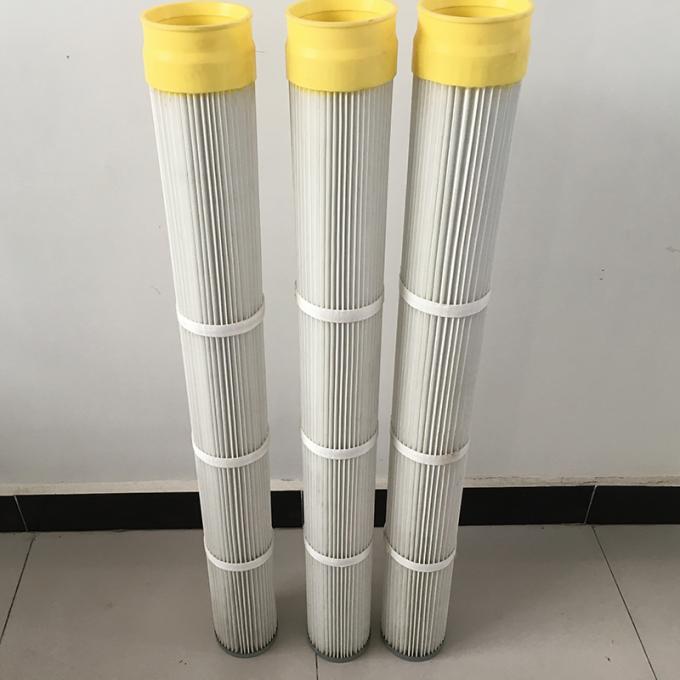 High Efficiency Industrial Dust Filter Element / OEM Dust Collection Filter