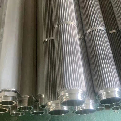 comprare Elemento filtrante in acciaio sinterizzato a rete per filtrazione di polvere e gas, fibra di vetro, lunga durata online manufacture