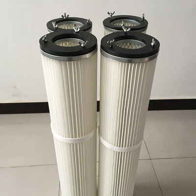 comprar Elemento filtrante de cartucho estándar para filtro de polvo industrial con recubrimiento en polvo antiestático online manufacture