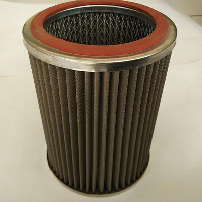 ซื้อ ไส้กรองแบบพับสแตนเลสสตีลสำหรับน้ำมันไฮดรอลิก ODM OEM online manufacture